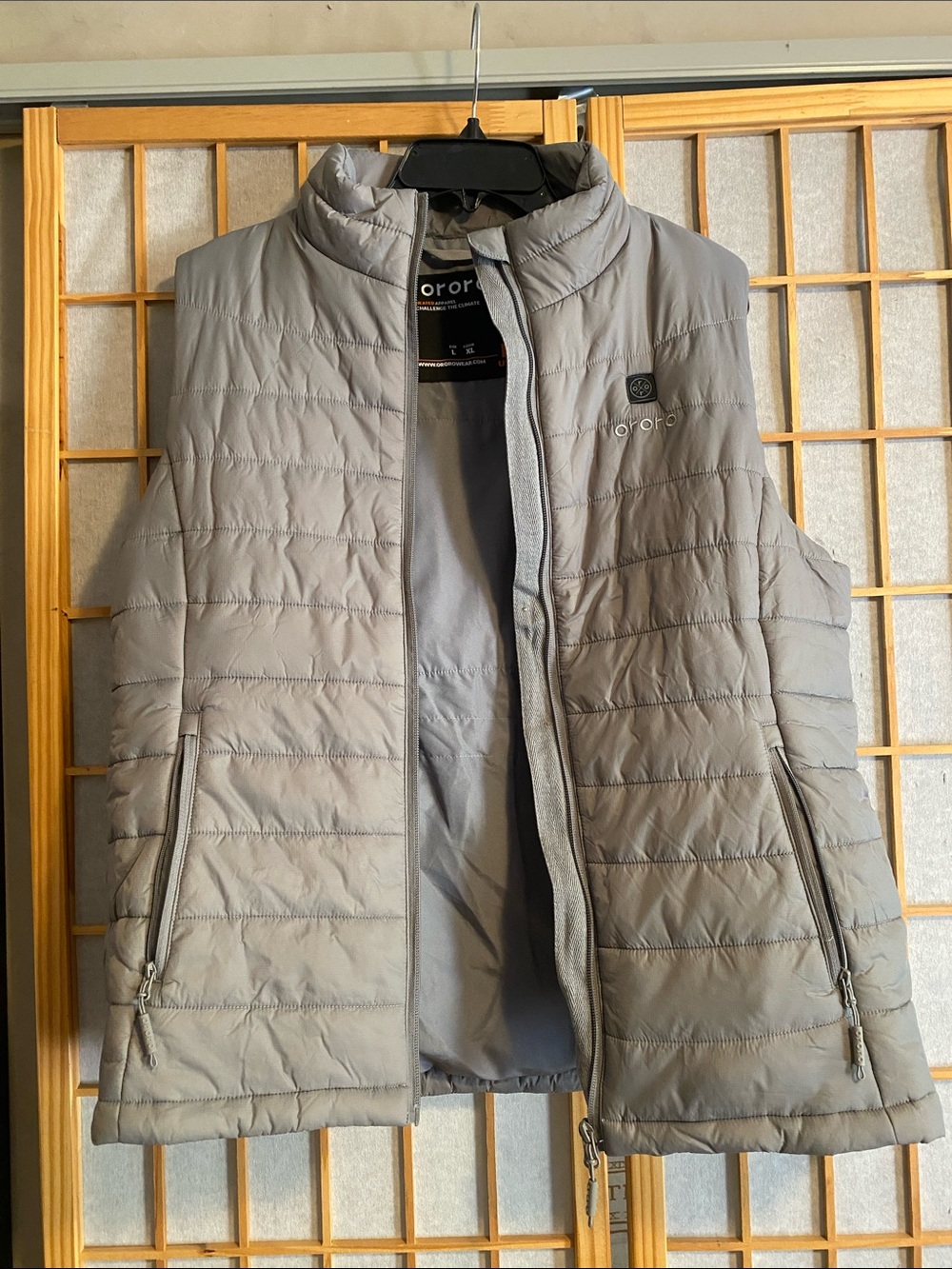 Ororo Heated Down Vest new with Battery Set